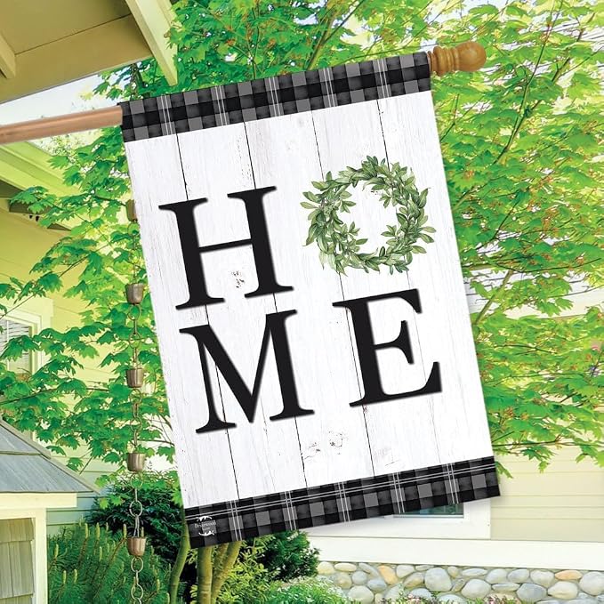 Briarwood Lane Spring Double Sided House Flag 40x28 For Outdoor Home Everyday Rustic Double-Sided For Spring House Flag