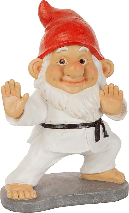 Design Toscano Karate Kobi Martial Arts Garden Gnome Statue