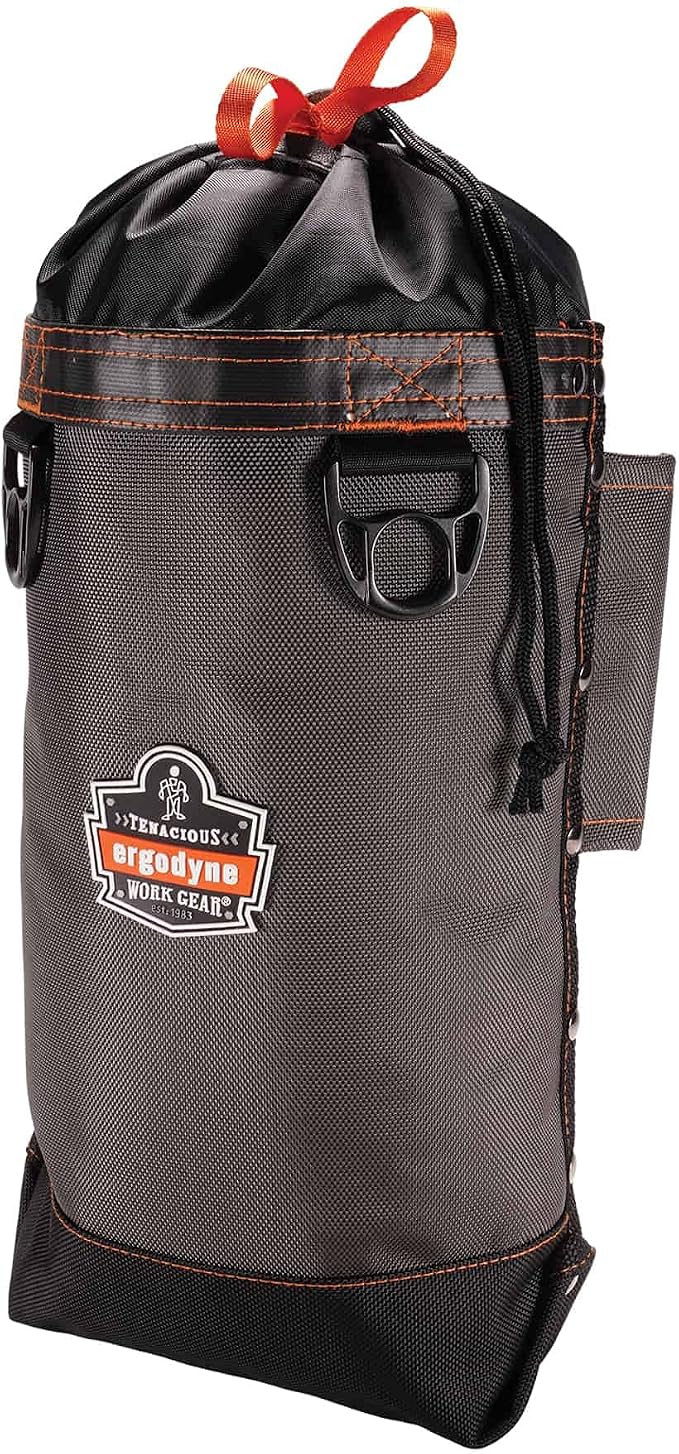 Ergodyne Arsenal 5928 Topped Bolt Bag Tool Pouch – Tall, Polyester,Gray