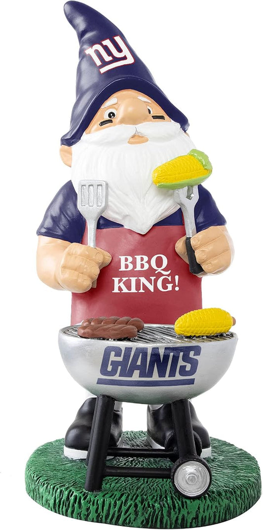 FOCO NFL Unisex-Adult NFL Team Logo Grill Garden Statue Outdoor Gnome 10"