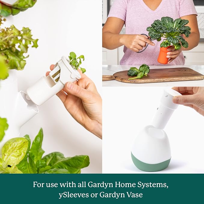 Gardyn yPods - 10 Pack, ABS Plastic for Vertical Garden Towers | Use with all Home vertical indoor garden hydroponics growing system kits, Gardyn vase hydroponic accessories