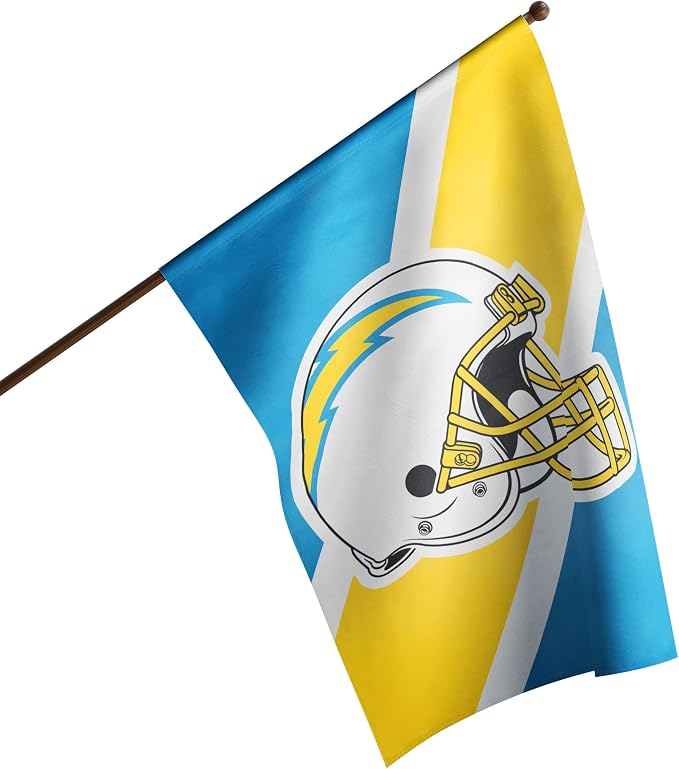 NFL Double Sided Team Logo Vertical Flag (40" x 28")