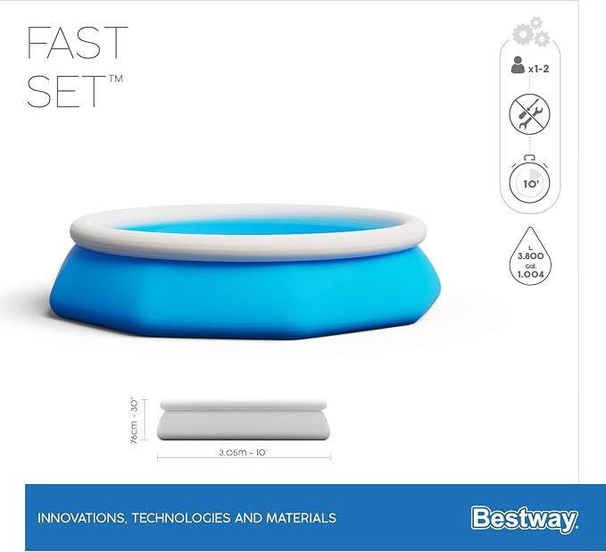 Fast Set™ 10' x 30"/3.05m x 76cm Pool