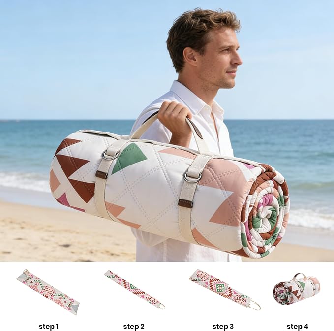 87 in * 87 in Waterproof Picnic Mat Picnic Blanket, Enlarged and Thickened Camping Mat, Larger Picnic Blanket, Suitable for Grassland, Beach, Courtyard, Outdoor Activities (red)