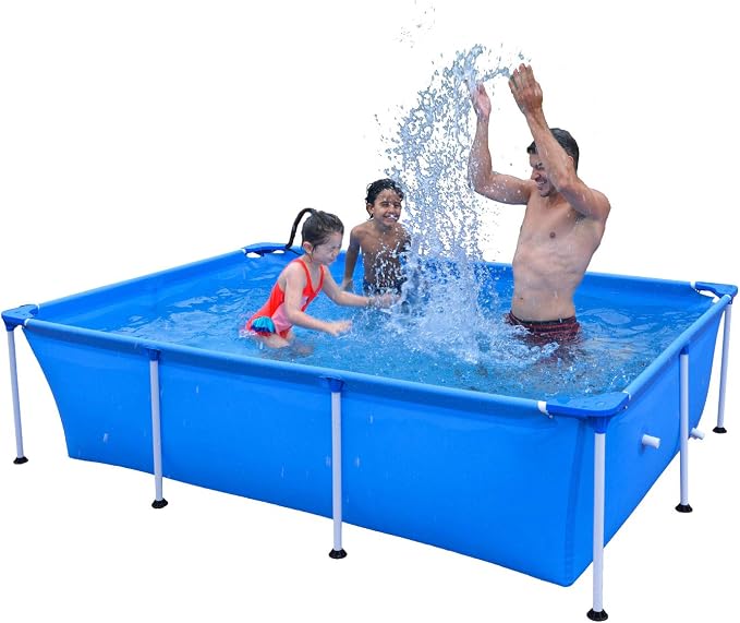 Avenli Rectangular Removable Swimming Pool 258 x 179 x 55 cm