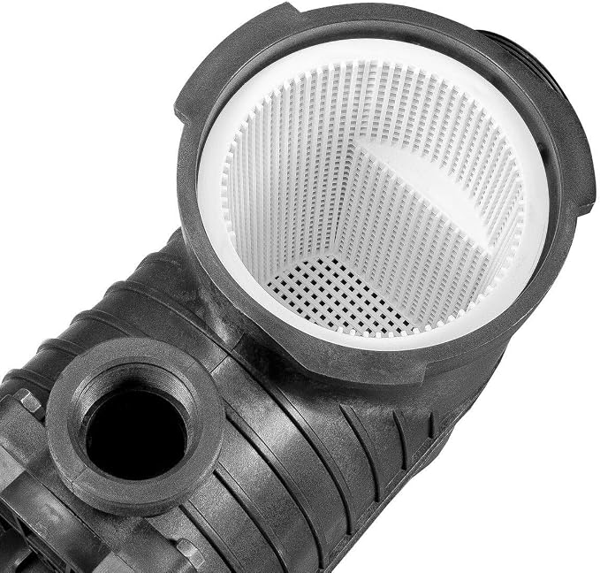 XtremepowerUS Dual Speed In-Ground Swimming Pool Pump Spa High Flow 1.5" NPT With Slip-On Fitting Included, Filter Basket, 230V (4359 GPH)