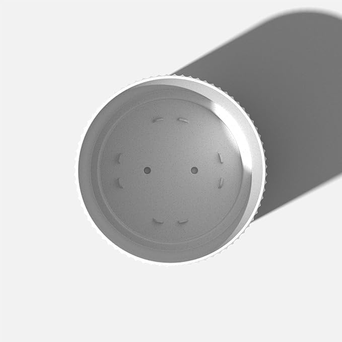 Veradek Demi 20 in. Round White Plastic Planter DMV20W
