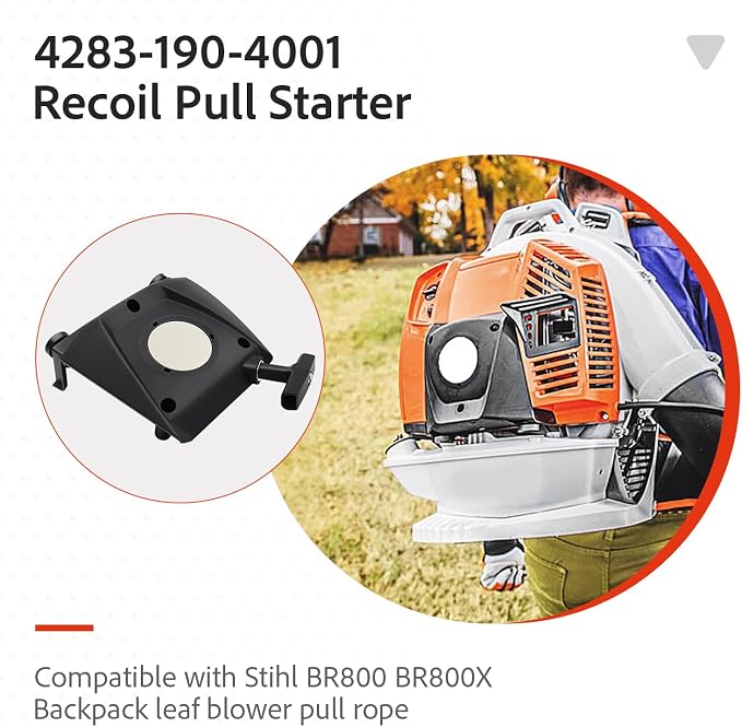 4283-190-4001 for Stihl BR800 / BR800X Backpack Blowers Pull Start Part