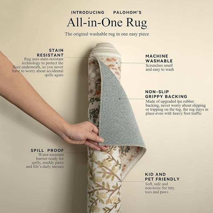 Machine Washable Small Rugs for Entryway: 2x3 Throw Kitchen Rug Door Mat Indoor Entrance Non-Slip Low Pile Soft Area Rugs for Entrance Front Door Indoor Entry Bedroom Kids Room