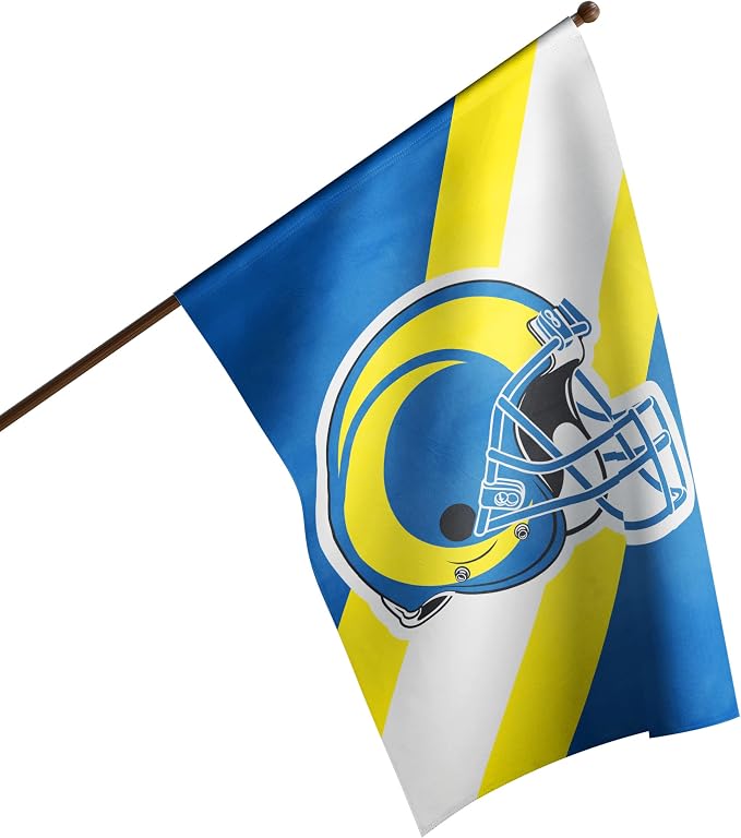 NFL Double Sided Team Logo Vertical Flag (40" x 28")