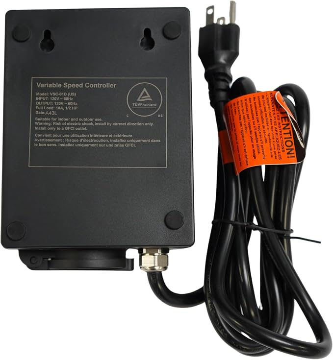 Half Off Ponds Wi-Fi Variable Speed Pump Controller | Wi-Fi remote and Bluetooth app, Programmable timer, Adjusts pump flow rate, Energy saving design