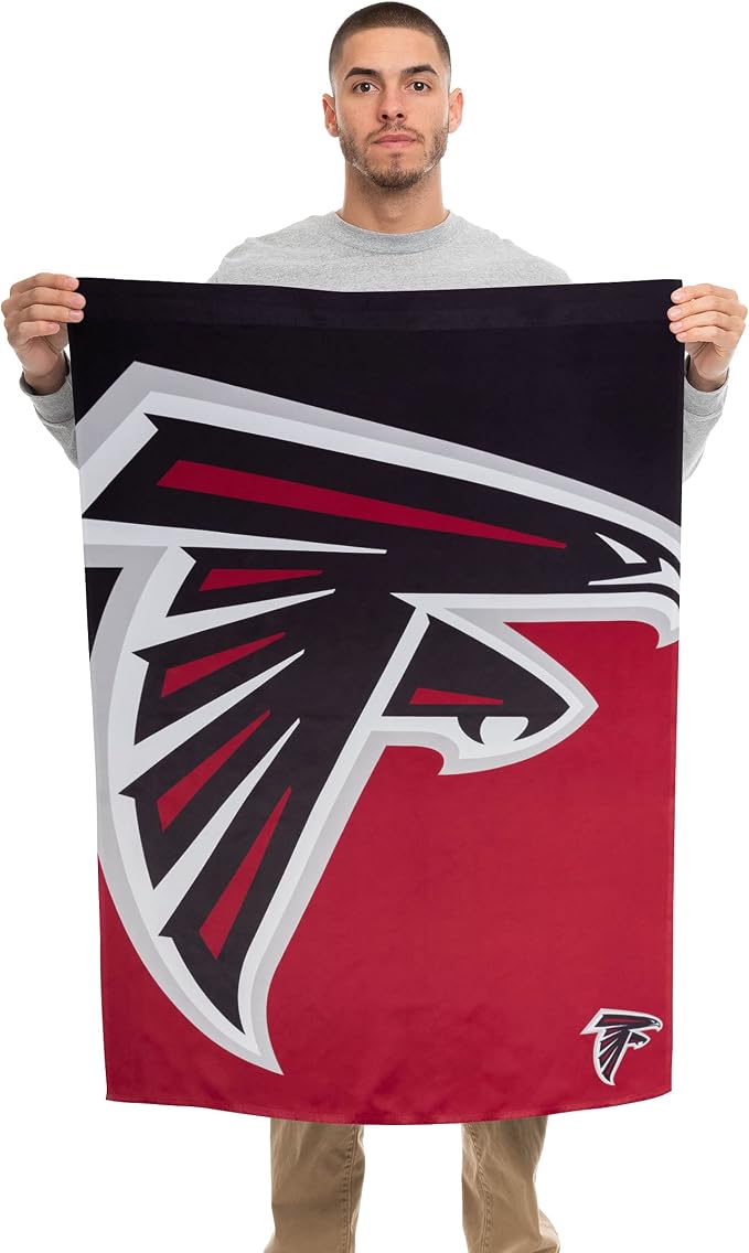 NFL Double Sided Team Logo Vertical Flag (40" x 28")