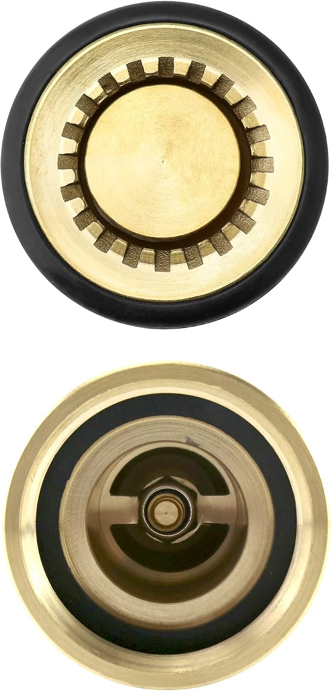 QWORK 1-1/2" NST/NH Brass Fire Hose Spray Nozzle, Heavy Duty Fire Equipment, Industrial Jet Fog Nozzle 85 gpm 100 psi