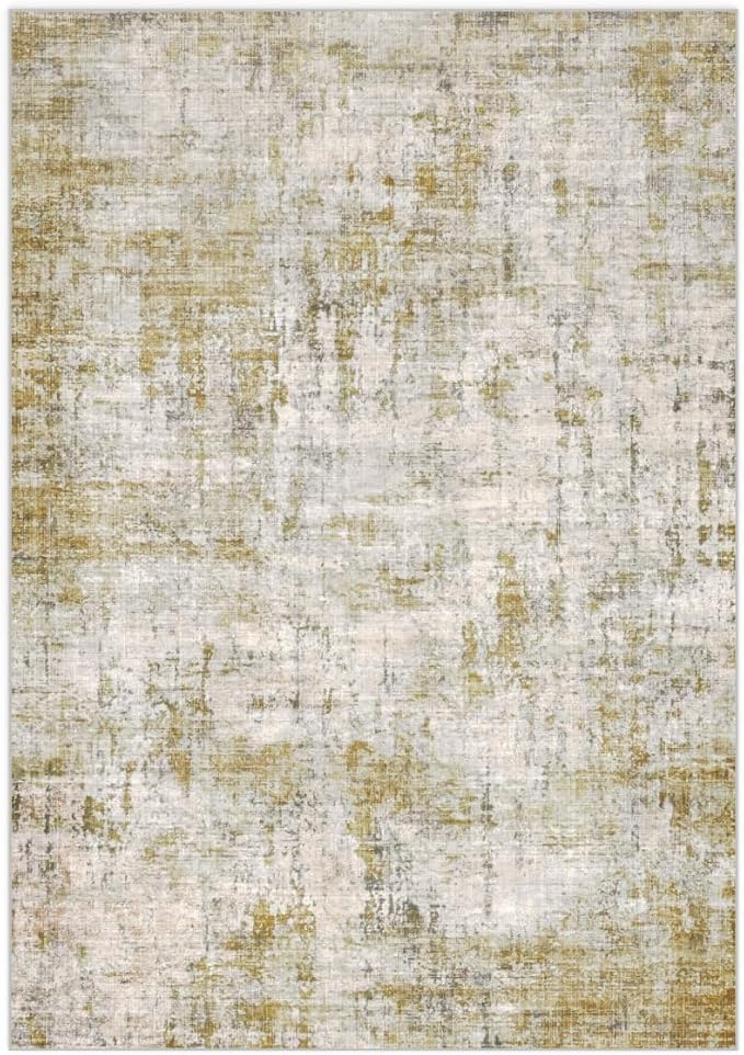 2x6 Abstract Kitchen Runner Rug Washable Non-Slip Bedroom Rugs | Non Slip Soft Rug Modern Abstract Indoor Floor Stain Resistant Carpet for Bedroom Dining Room Farmhouse Nursery Home Office