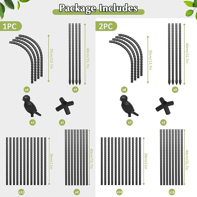 Square Tomato Cages for Garden, 6.2 FT Cucumber Trellis for Flowers, Grape, Pea, Rose, Bean, Rustproof Plastic Coated Metal Plant Support for Potted Plants Indoor Outdoor- 1PC Obelisk Trellis