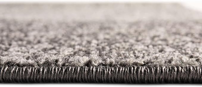 Unique Loom Autumn Collection Area Rug - Providence (7' 1" x 10' Rectangle, Gray/ Ivory)