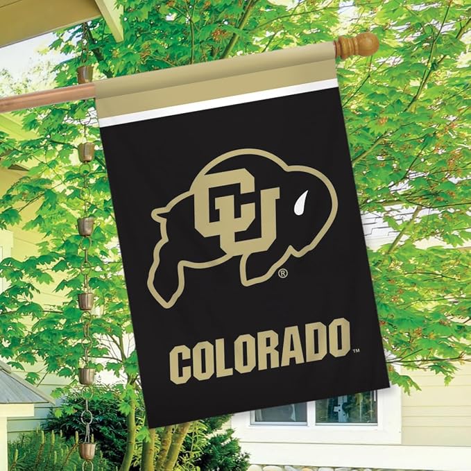 Colorado University NCAA House Flag 28" x 40" Briarwood Lane
