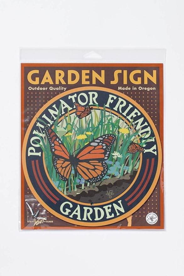 Pollinator Friendly Butterfly - Garden Sign