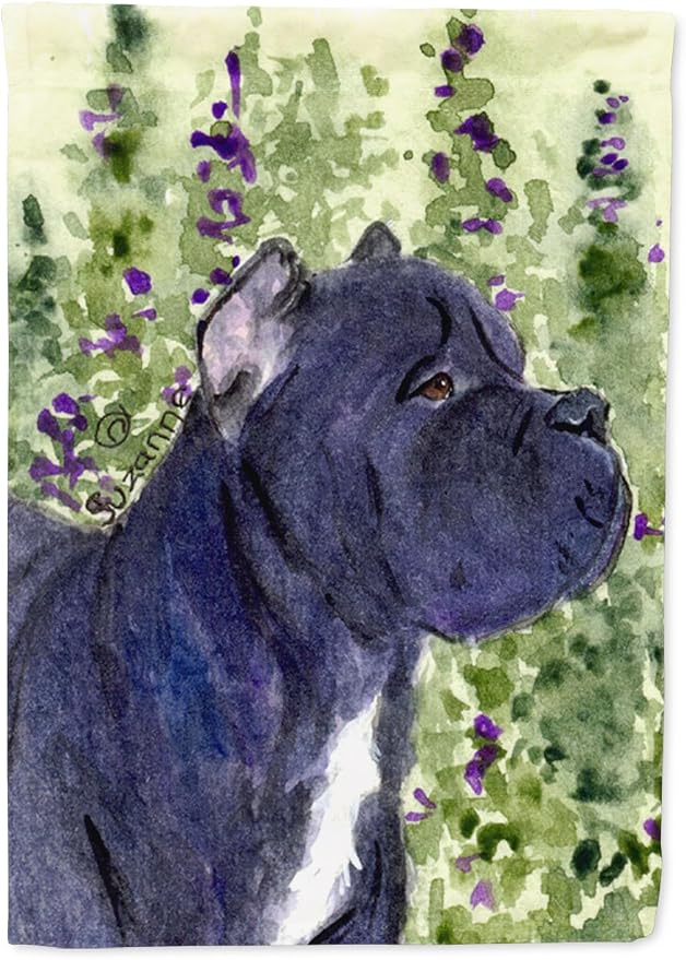 Caroline's Treasures SS8841GF Cane Corso Garden Flag Mailbox Flag Decorative Yard Flag Banner Outside Patio Artwork Yard Flower Beds, Garden Size, Multicolor