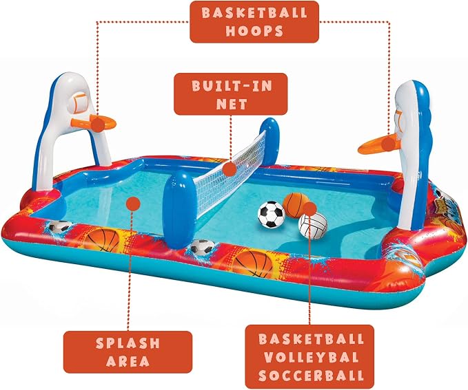 BANZAI Sports Arena Splash Pool