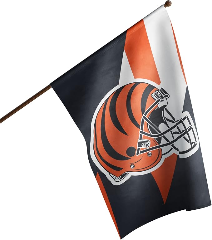 NFL Double Sided Team Logo Vertical Flag (40" x 28")