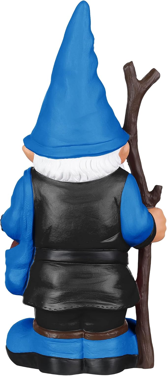 FOCO NFL Team Logo Holding Stick Garden Statue Outdoor Gnome