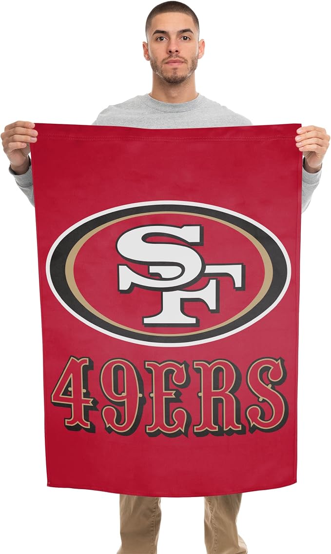 NFL Double Sided Team Logo Vertical Flag (40" x 28")