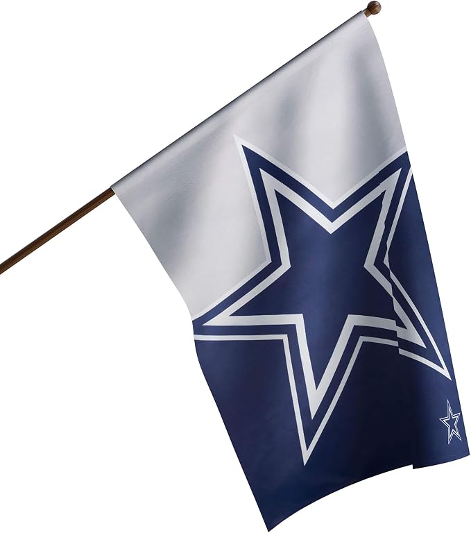 NFL Double Sided Team Logo Vertical Flag (40" x 28")