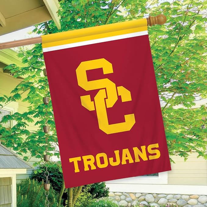 Briarwood Lane USC Trojans NCAA House Flag