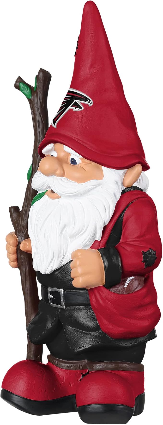 FOCO NFL Team Logo Holding Stick Garden Statue Outdoor Gnome