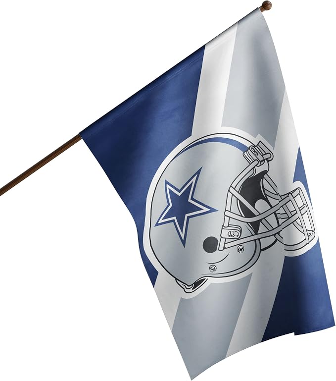 NFL Double Sided Team Logo Vertical Flag (40" x 28")