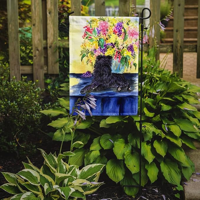 Caroline's Treasures SS8296GF Affenpinscher Garden Flag Mailbox Flag Decorative Yard Flag Banner Outside Patio Artwork Yard Flower Beds, Garden Size, Multicolor