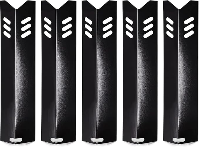 Criditpid Grill Heat Plates Shield for Dyna-glo DGF510SBP, DGF510SSP, Backyard Grill BY13-101-001-13, BY14-101-001-02, BY15-101-001-02, 15 Inch Flame Tamer Burner Cover for Dyna Glo Replacement Parts.