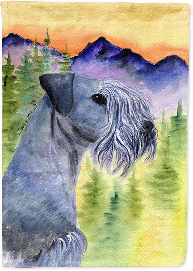 Caroline's Treasures SS8232GF Cesky Terrier Garden Flag Mailbox Flag Decorative Yard Flag Banner Outside Patio Artwork Yard Flower Beds, Garden Size, Multicolor