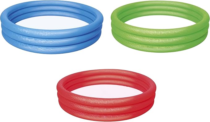Splash and Play 3 Ring Pool Green 1.52 m x 30 cm