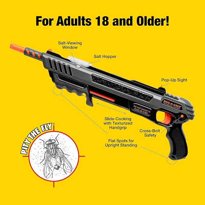 BUG-A-SALT Black Fly 3.0
