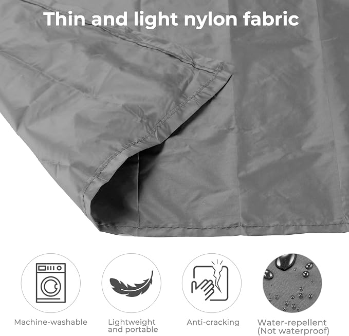 Pocket Picnic Blanket for 1 Person, 43.3x27.56″ (1.27oz) Super Light Compact Beach Blanket, SandProof Waterproof Portable Beach Picnic Mat for Outdoor Hiking Camping Travel Festival(Gray)