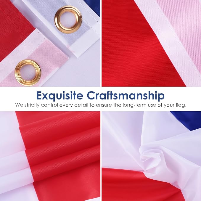 AhfuLife Netherlands Flag 3x5 Ft, Large Netherlands National Flags for Outside - Double Side with Brass Eyelets for Olympic Party Decorations, Bar Garden Street Decoration Indoor Outdoor