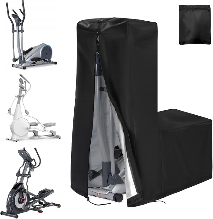 COSHNIBI Elliptical Cover, Waterproof & Dustproof Elliptical Exercise Machine Cover for Indoor and Outdoor
