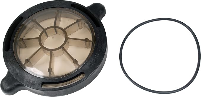 Replacement Pool Pump Basket Cover - for Splapool Above-Ground and In-Ground Pool Pumps - With O-Ring gasket