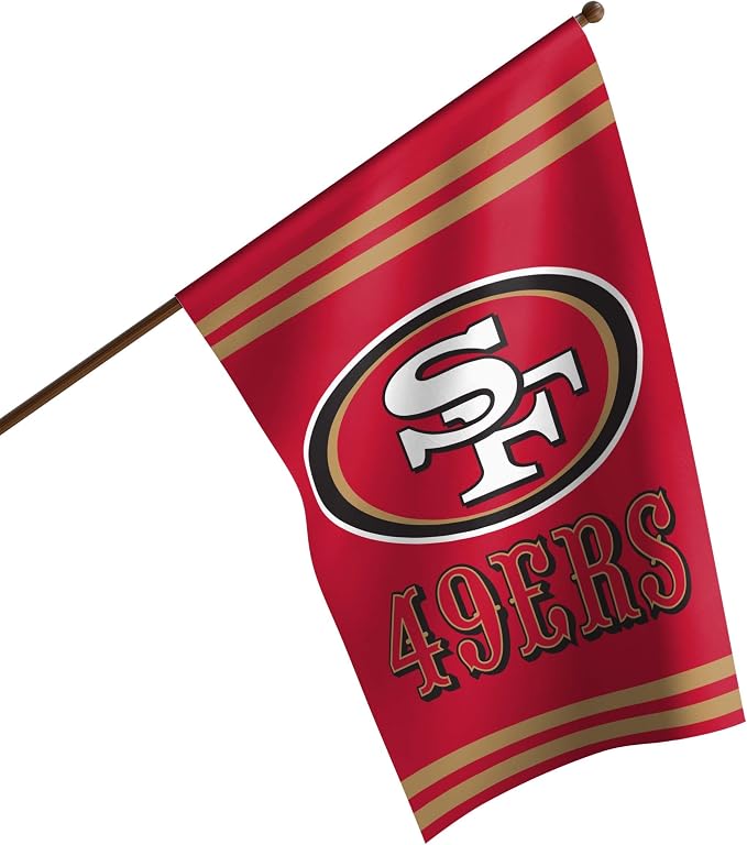 NFL Double Sided Team Logo Vertical Flag (40" x 28")