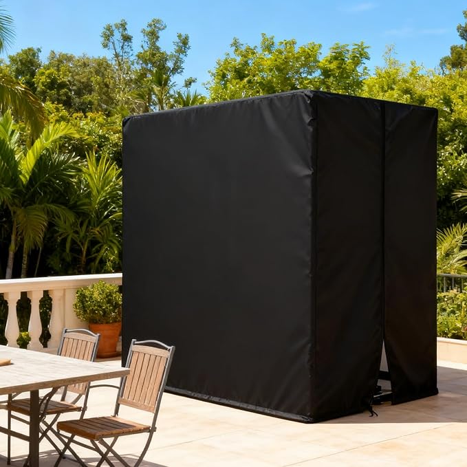 Workout Equipment Cover, Weatherproof Gym Equipment Cover | Waterproof, Gym Equipment Cover for Home Garage, 41"L x 68.9"W x 74.8"H