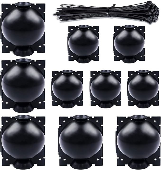 Tanzfrosch 10 Pack Tree Root Growing Box, Rooting Ball Grafting Tools, Reusable High Pressure Tree Rooter Air Layering Propagation Kit Propagator Pot Rooting Device for Trees Flowers