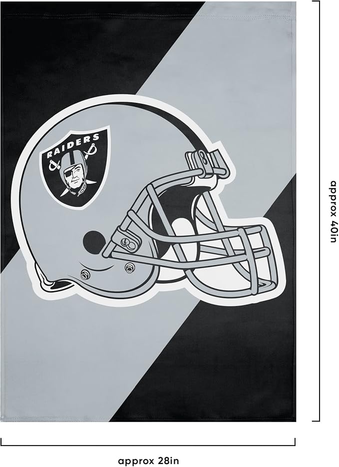 NFL Double Sided Team Logo Vertical Flag (40" x 28")
