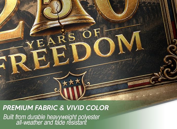 250 Years Of Freedom Flag, American Flag With Eagle, We The People Banner, Garden Flags For Outside, Two-sided Print, 250th Anniversary Patriotic Design, 250th Anniversary Usa Commemorative Flags 1 (30x40 Inch)