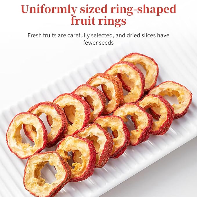 Baihuatang Natural Dried Hawthorn Slices Hawthorn Berries Hawthorn Berry tea 4.2oz/120g Hawthorn Slices Shanzha 无核 山楂 山楂干
