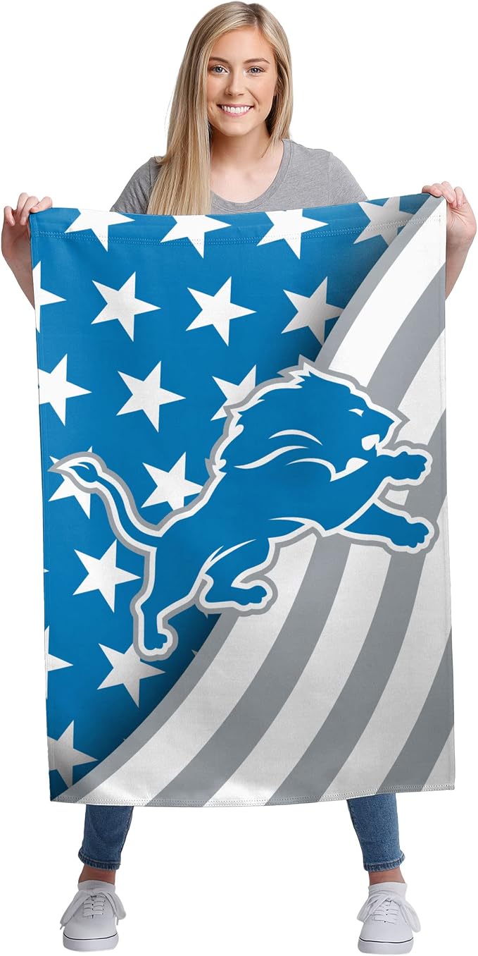 NFL Double Sided Team Logo Vertical Flag (40" x 28")