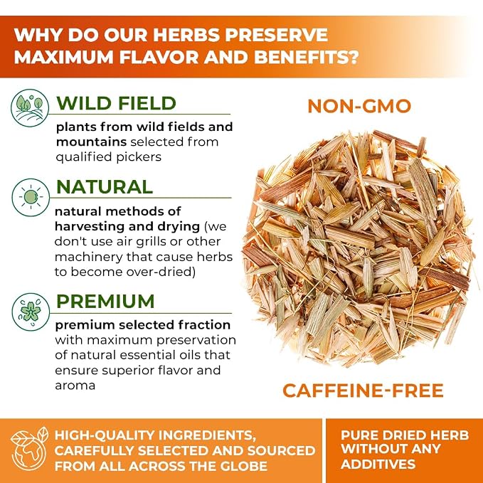 4 oz. Oatstraw Tea Oat Straw Herb Tea (Avena Sativa L.) - 113g Oat Straw Herb Hierba De Paja De Avena