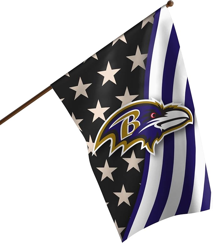 NFL Double Sided Team Logo Vertical Flag (40" x 28")