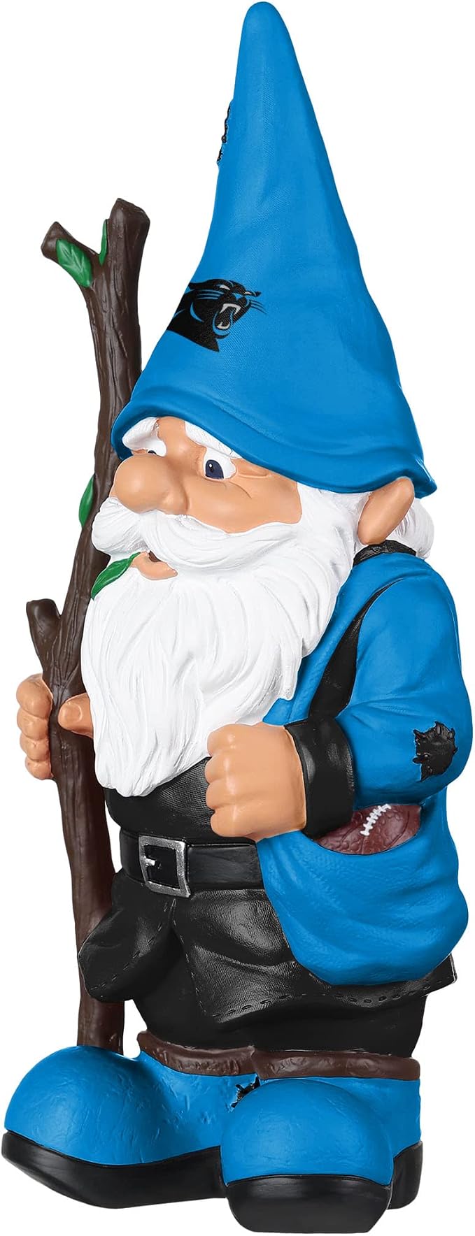 FOCO NFL Team Logo Holding Stick Garden Statue Outdoor Gnome